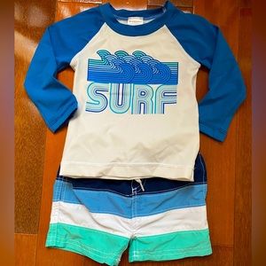 Hanna Andersson baby boy swim